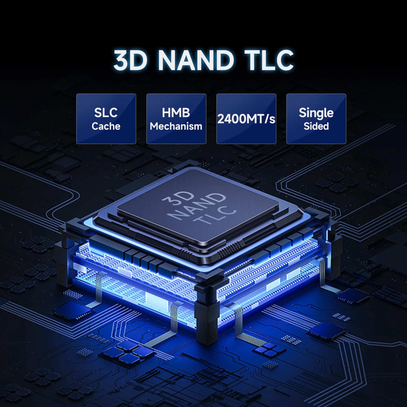 S880 NVMe SSD 2TB - PCIe 4.0 M.2 2280 Internal Solid State Drive with 7300MB/s Read Speed for Gaming, PS5, High Performance Computing - Perfect for Fast Game Loading, 4K Video Editing & Data-Intensive Tasks