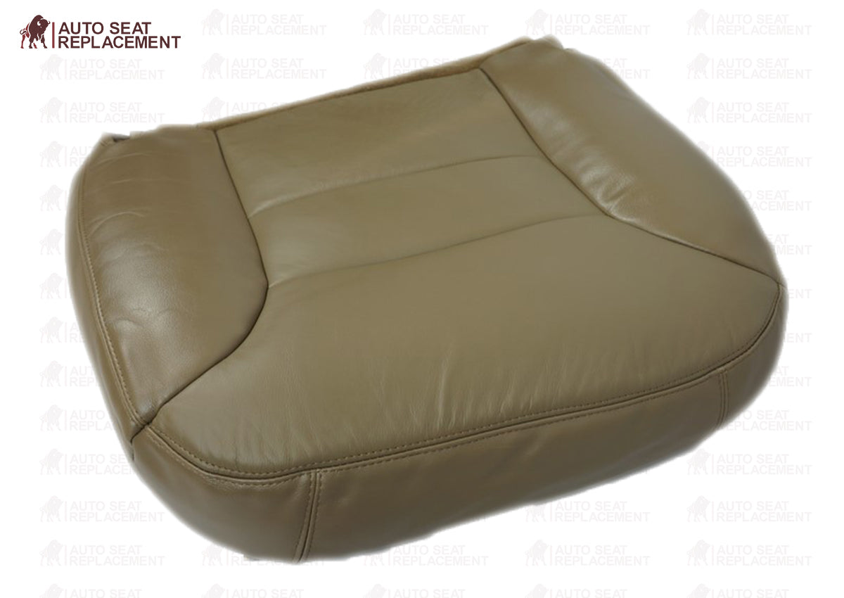 1995-1996 Chevrolet Tahoe Suburban Seat Covers - Bottom Driver & Passenger Side - Neutral Tan Color - Perfect for Car Interior Protection & Comfort Upgrade
