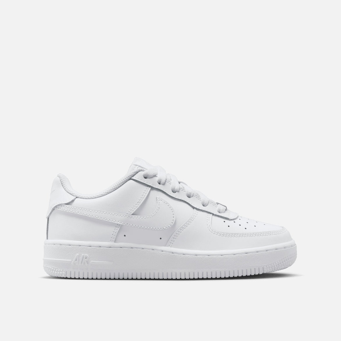 Nike Air Force 1 LE (GS) White/White - Classic Sneakers for Women & Girls - Perfect for Casual Wear, School & Street Style