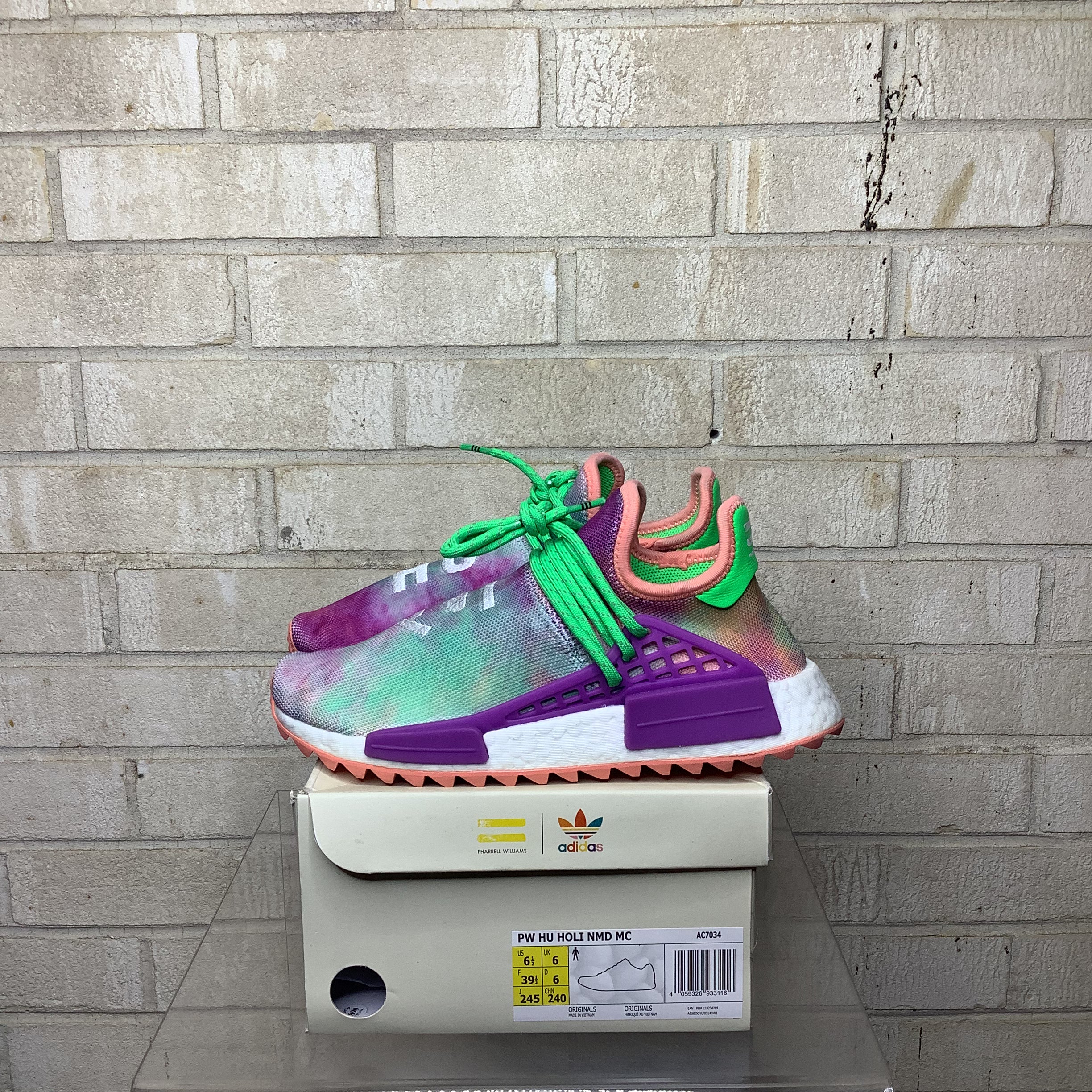 Adidas Human Race NMD Pharrell Williams Holi Festival Sneakers - Size 6.5 (AC7034) | Running, Casual Wear & Street Style Fashion for Men
