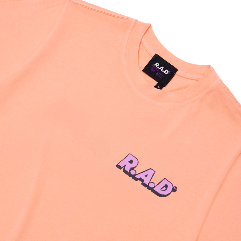 DBE Women's Crop Tee - Soft Peach Cotton Short Sleeve T-Shirt for Casual Wear & Summer Outfits