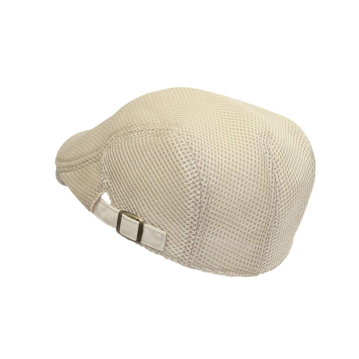 WITHMOONS Ivy Cap Summer Mesh Newsboy Irish Golf Hats for Men & Women - Breathable UV Protection Outdoor Sun Hat for Golf, Tennis, Fishing, Hiking & Casual Wear TZ30046