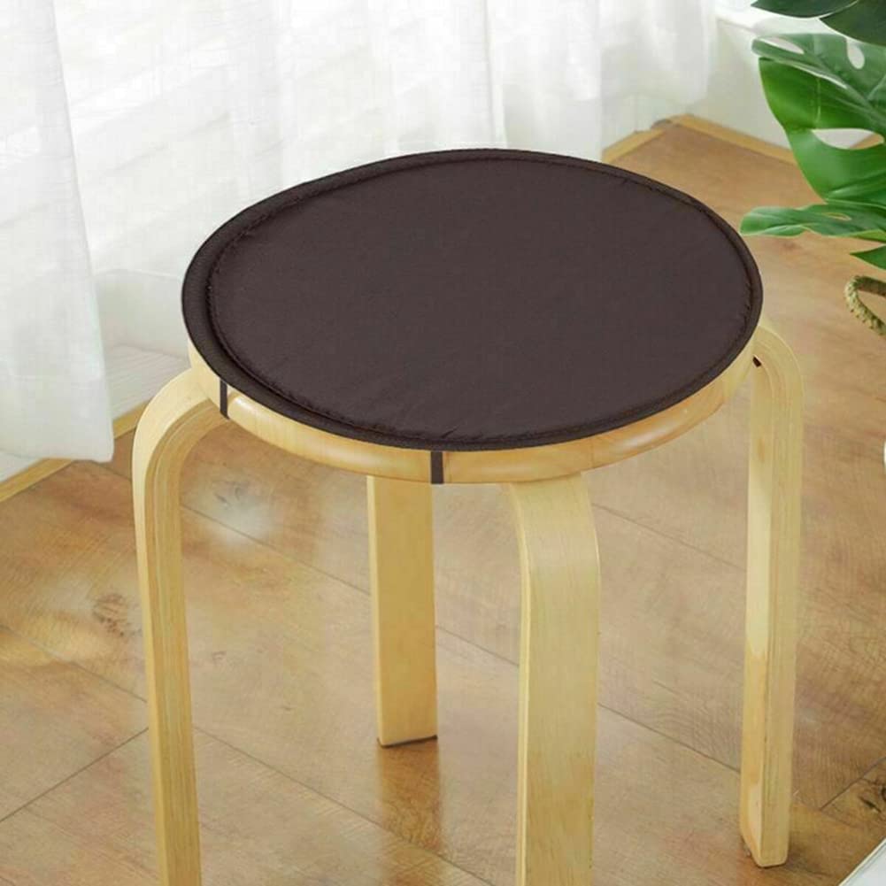 Round Seat Cushions for Patio Chairs - 30cm/38cm Waterproof Outdoor Garden Chair Pads with Removable Cover - Perfect for Indoor/Outdoor Use in Garden, Balcony, and Living Room