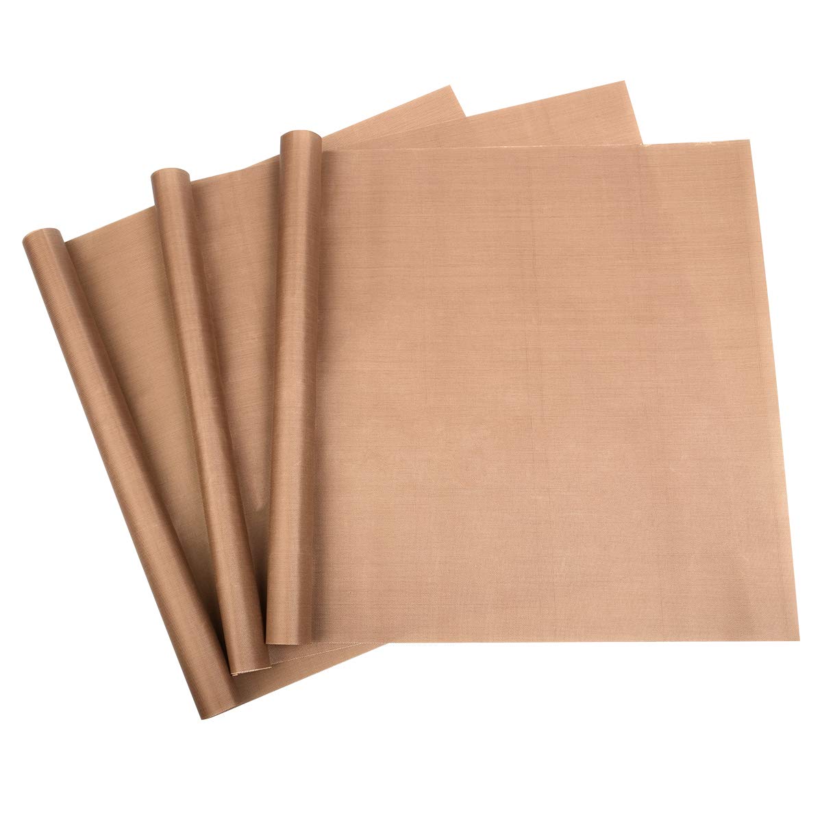 3-Pack Non-Stick Oven Liners 40x30cm - Reusable BBQ Grill Mats for Baking, Roasting & Grilling - Dishwasher Safe Cooking Sheets for Easy Cleanup - Perfect for Oven, Grill, Toaster & Air Fryer Use