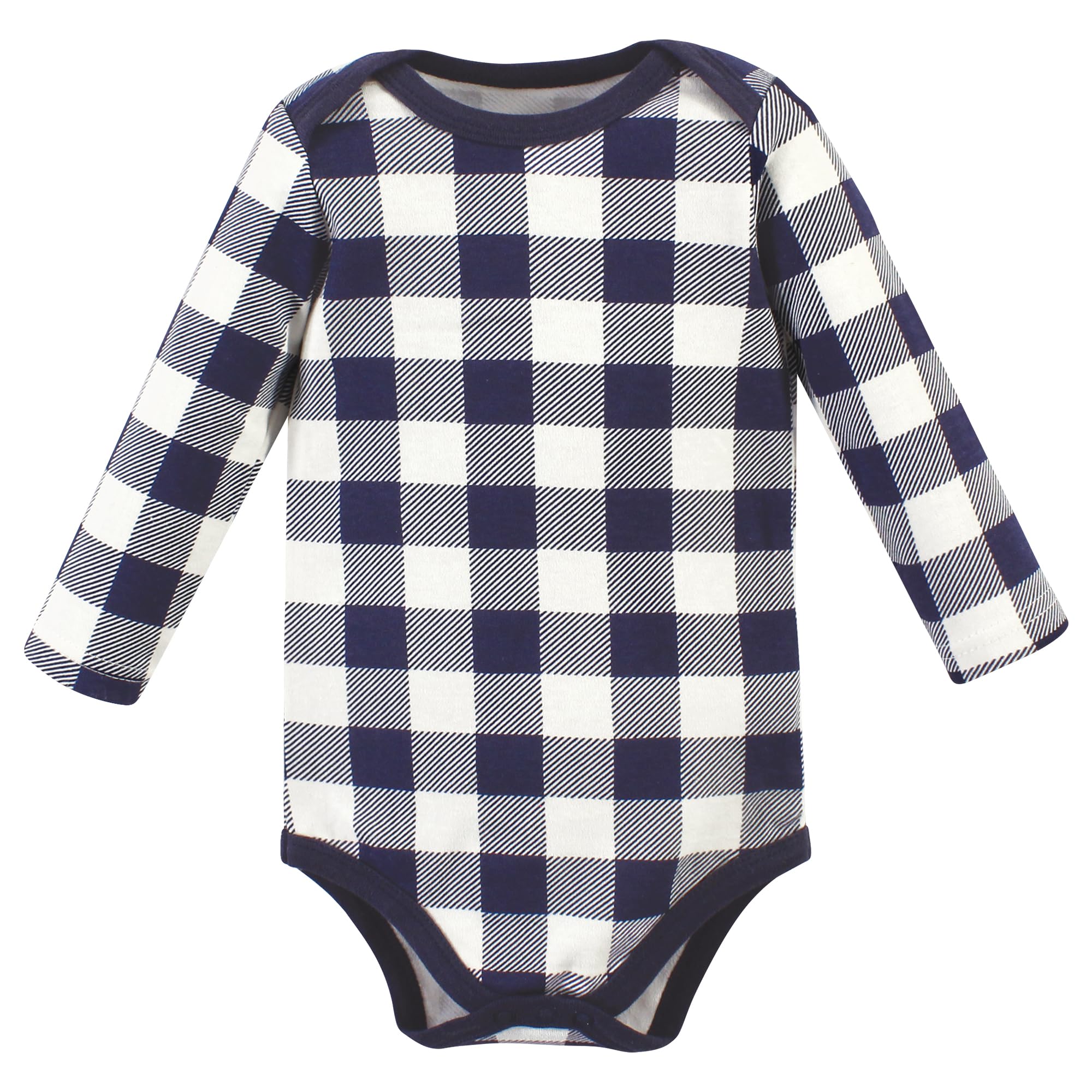 Hudson Baby Unisex Cotton Long-Sleeve Bodysuits - 3 Pack (Brown Navy Mamas Boy) | 18-24 Months | Soft & Comfortable Baby Onesies for Daily Wear, Playtime & Photo Shoots