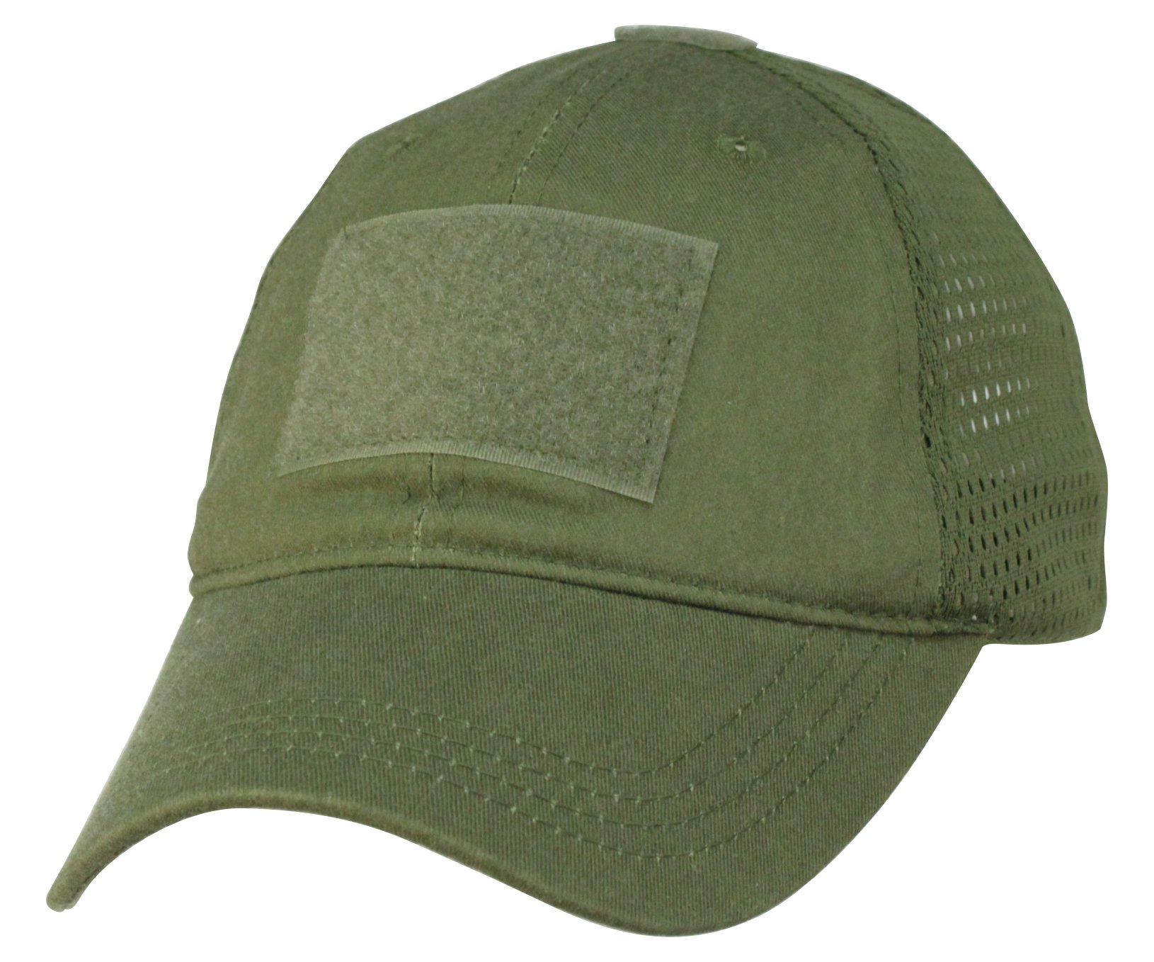 EAGLE CREST Tactical Mesh Back Baseball Cap - OD Green Operator Hat for Military, Outdoor & Airsoft | Breathable & Lightweight for Hiking, Camping & Range Training