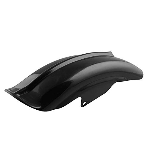Bobber Racer Motorcycle Fender Splash Guard - Black for 1994-2003 C10 | Rear Mudguard Protection