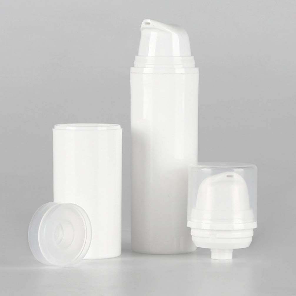 3-Pack Hemoton Refillable Foaming Pump Dispenser Bottles - Travel-Friendly Lotion & Liquid Foundation Containers for Skincare, Makeup, and Toiletries | Perfect for Home, Gym, and Travel Use