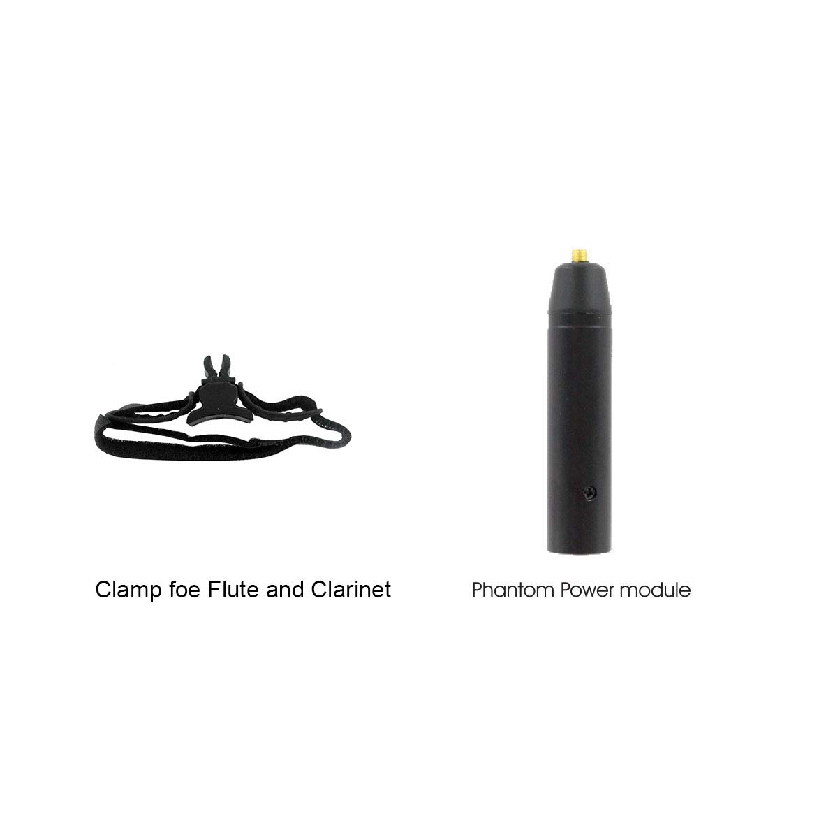 Sennheiser PMM19B-LS-CLT Clip-On Clarinet Microphone - Wireless & Phantom Power Compatible - Perfect for Live Performances & Studio Recording