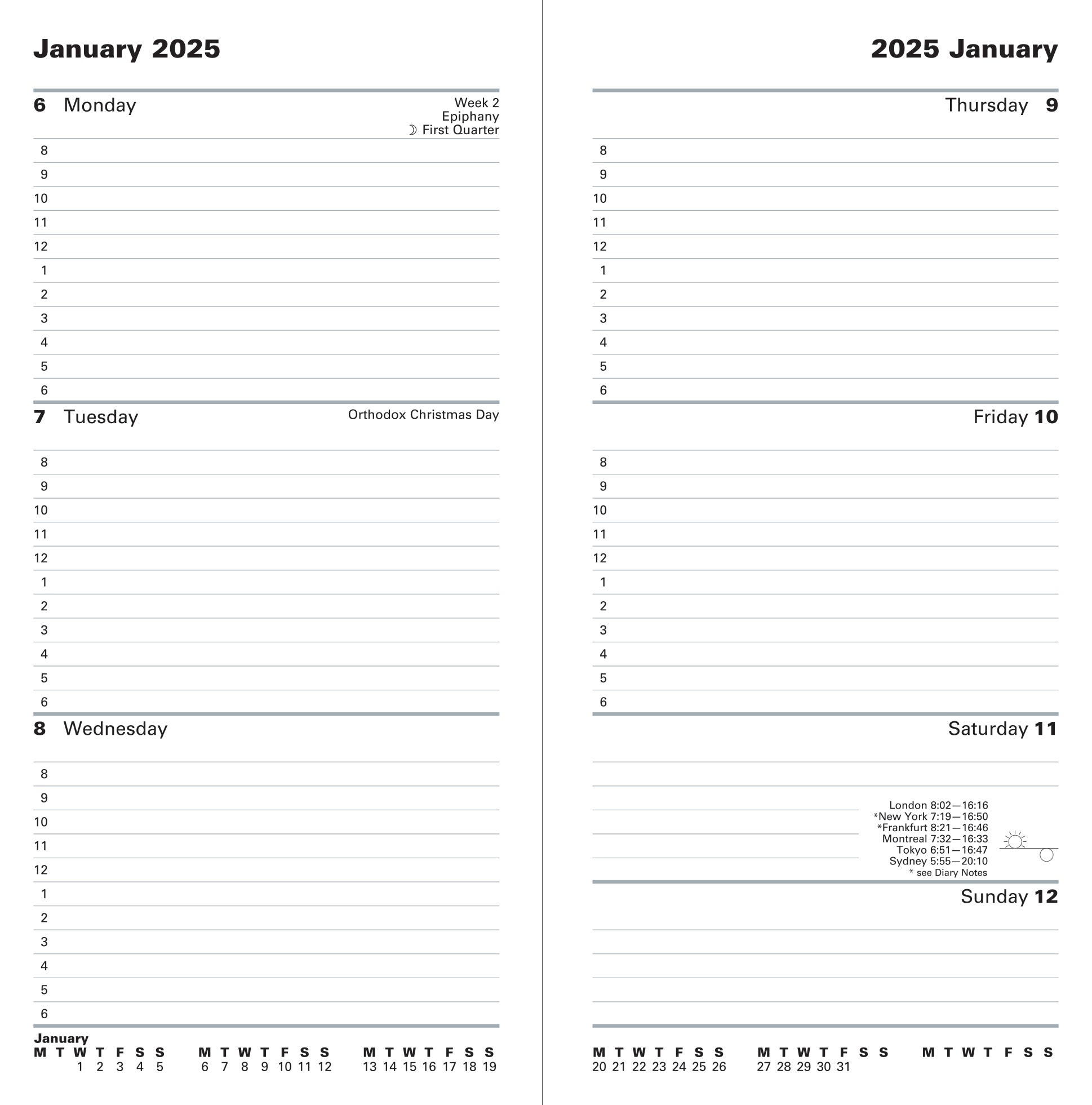 2025 Letts of London Slim Diary - Connoisseur Week-to-View Planner, English Red, 88x172x17mm | Elegant Personal Organizer for Business Professionals & Students | Perfect for Office, School & Travel Planning
