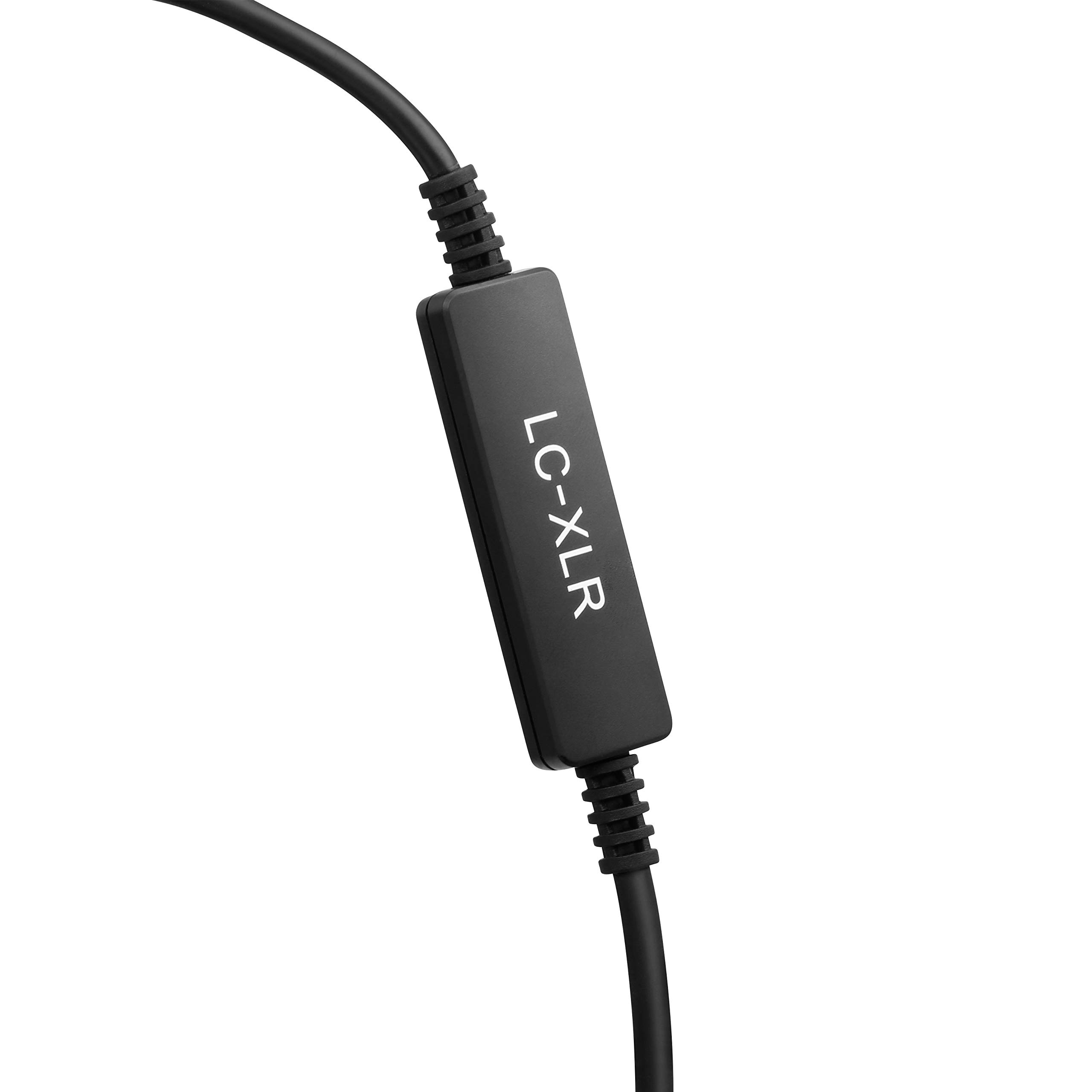 Saramonic LC-XLR XLR Female to Apple Lightning Microphone Cable for iPhone & iPad - Professional Audio Interface for Podcasting, Vlogging & Live Streaming