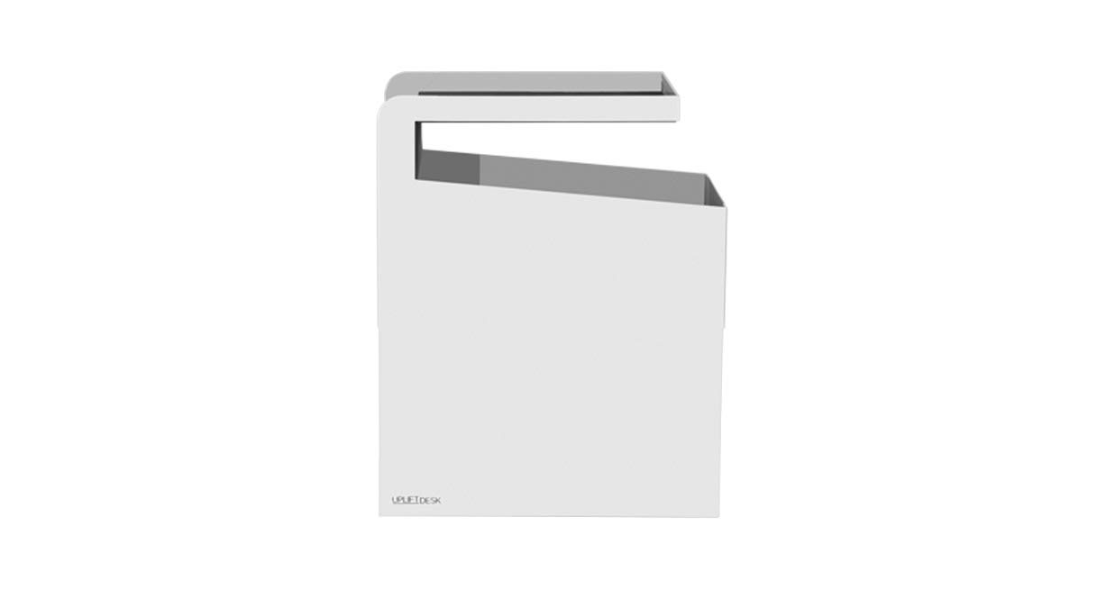 UPLIFT Desk White Hanging Storage Cubby Organizer - Perfect for Office, Closet & Kids Room Organization