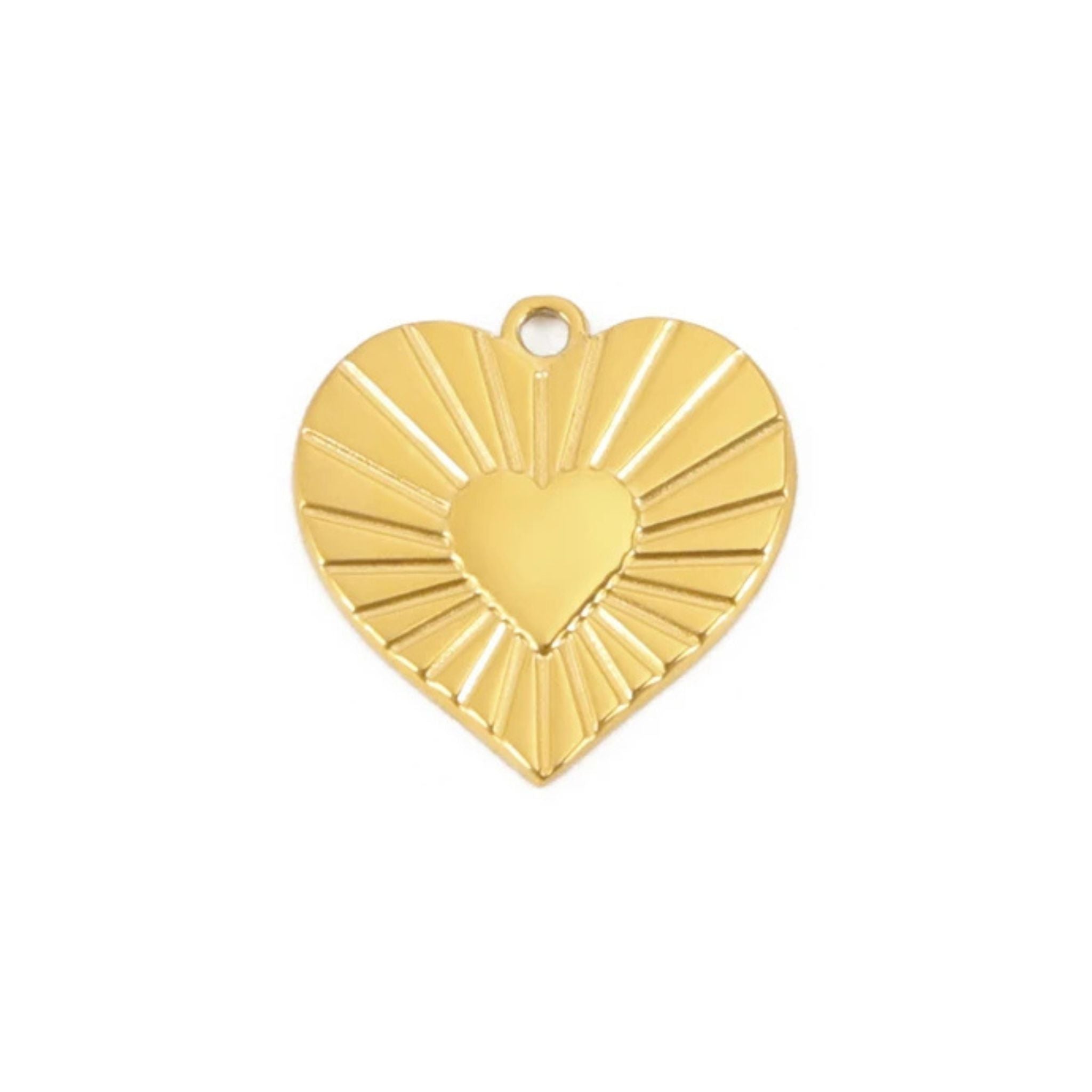 Radiant Heart Pendant Necklace - Sterling Silver or Gold Plated Elegant Jewelry for Women - Perfect Gift for Valentine's Day, Anniversary & Special Occasions