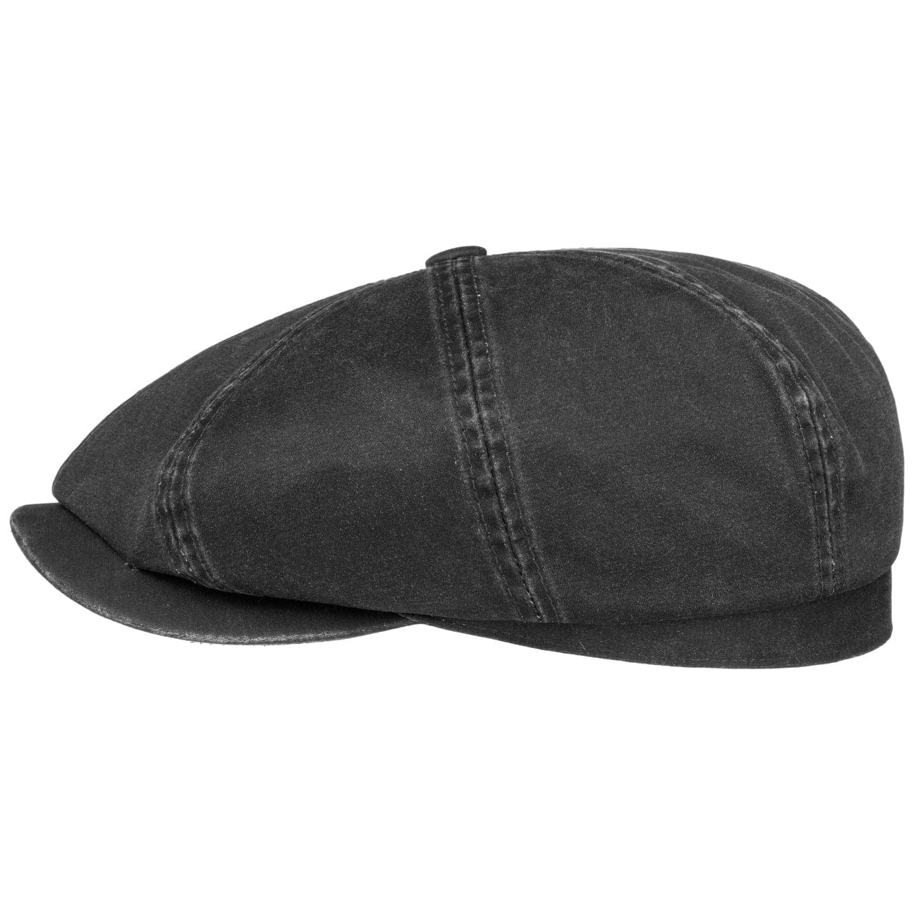 Stetson Hatteras Datto Flat Cap with Ear Flaps - Warm Winter Hat for Men, Outdoor Hunting & Fishing Gear, Cold Weather Accessories