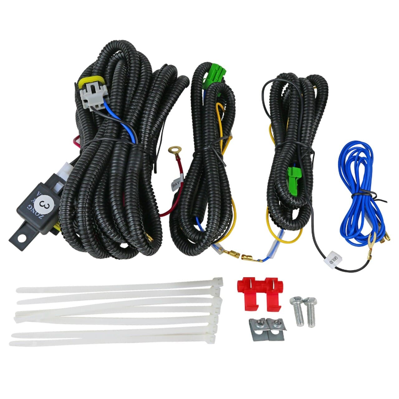 2004-2005 Acura TSX LED Fog Light Kit - Yellow & Clear Lamps - High Visibility for Night Driving & Bad Weather Conditions