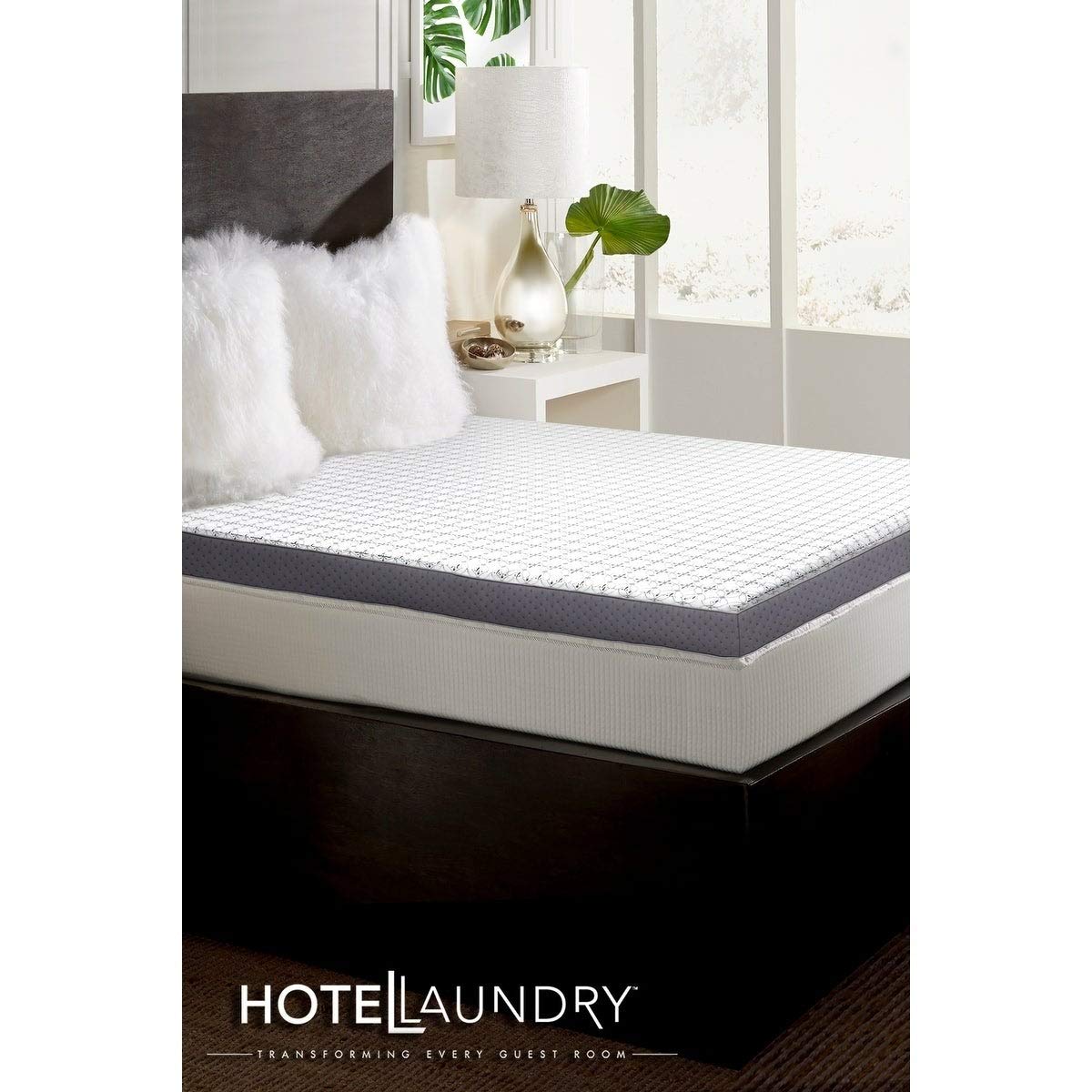 3 Inch Gel Memory Foam Mattress Topper - Queen Size, Cooling Mattress Pad for Pressure Relief & Back Pain, Hypoallergenic Bed Topper for Side Sleepers - Perfect for Guest Beds, Dorm Rooms & Home Use