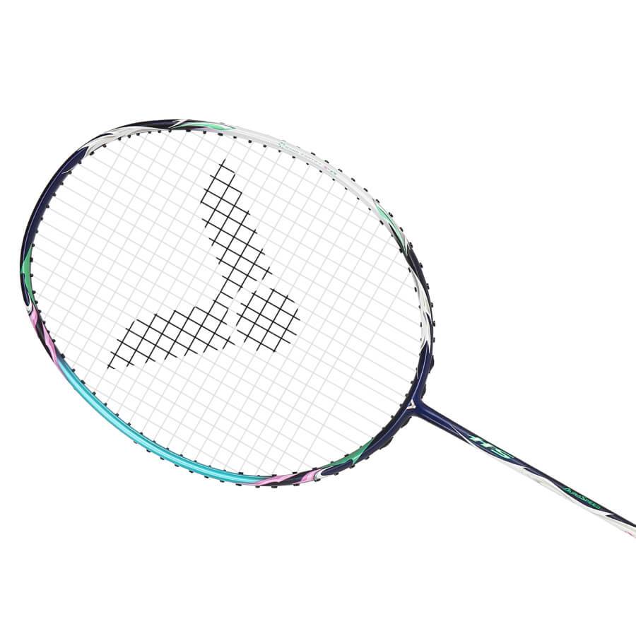 Victor Auraspeed Hypersonic Badminton Racket - High Performance Carbon Fiber Shuttlecock Racket for Professional & Recreational Players - Perfect for Tournaments, Training & Casual Play