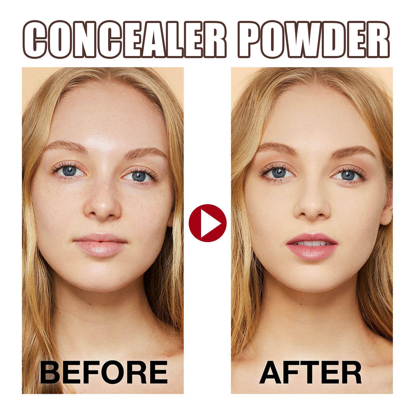 Always Divinia Ilumina CC Creamy Compact SPF 50+ with Pouch - CC Cream Powder Foundation, Makeup Finishing Powder & Concealer in 01 Natural | Perfect for Daily Sun Protection & Flawless Coverage