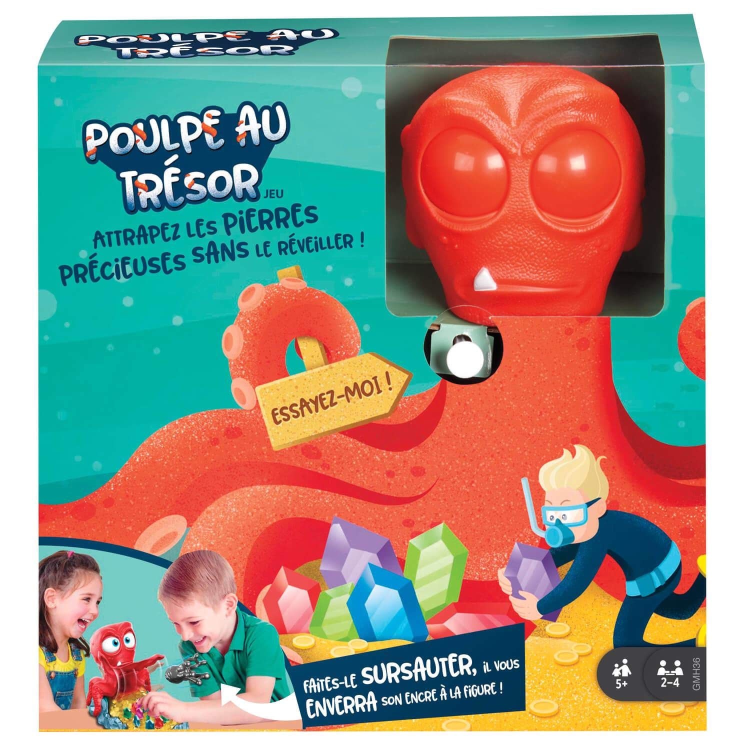 Mattel Games Inky’s Fortune - Fun Kids Board Game for Ages 5+ | Family Game Night & Birthday Party Activity