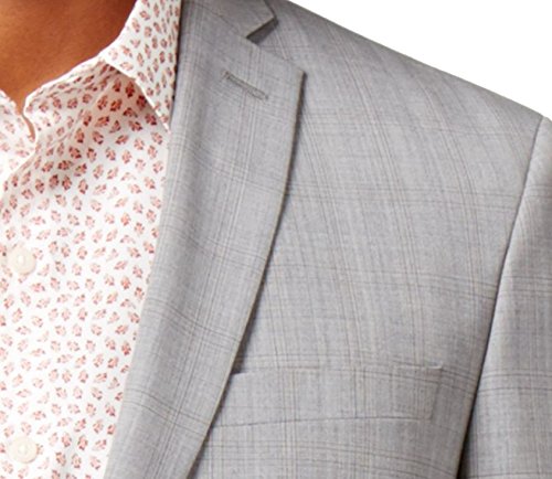 Bar III Men's Heathered Two-Button Blazer Jacket | Slim Fit Sport Coat for Business, Office & Formal Occasions
