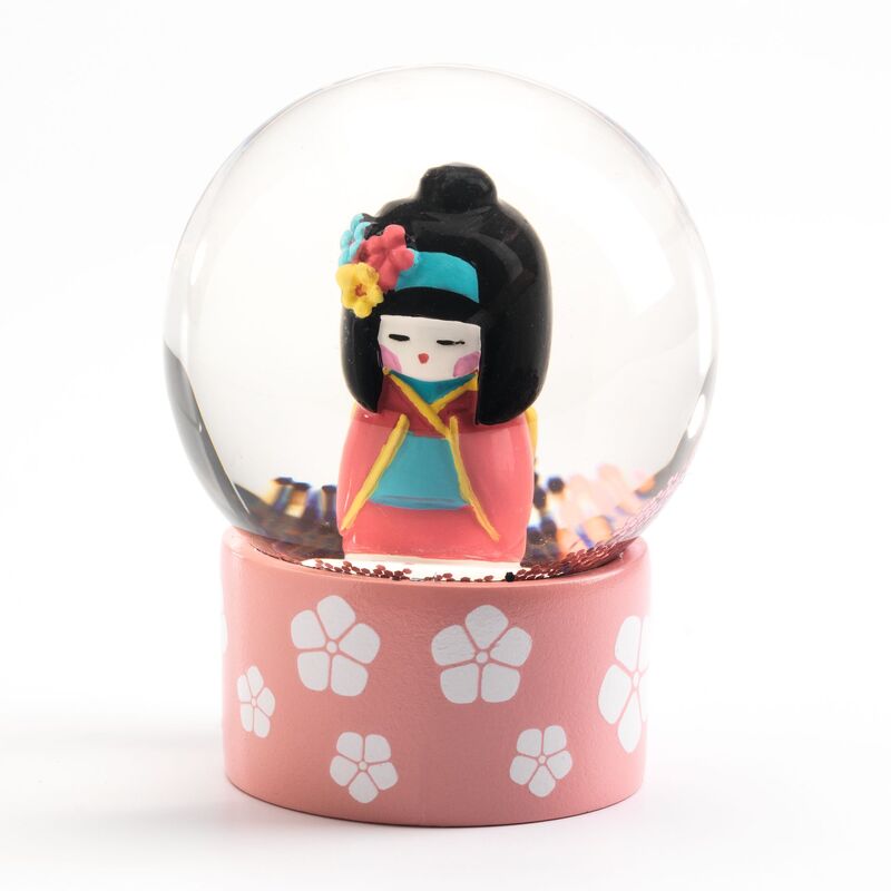 Djeco Decorative Snow Globe - Winter Wonderland Collectible for Home Décor, Christmas Gift & Holiday Display | Perfect for Mantel, Shelf or Tabletop Decoration
