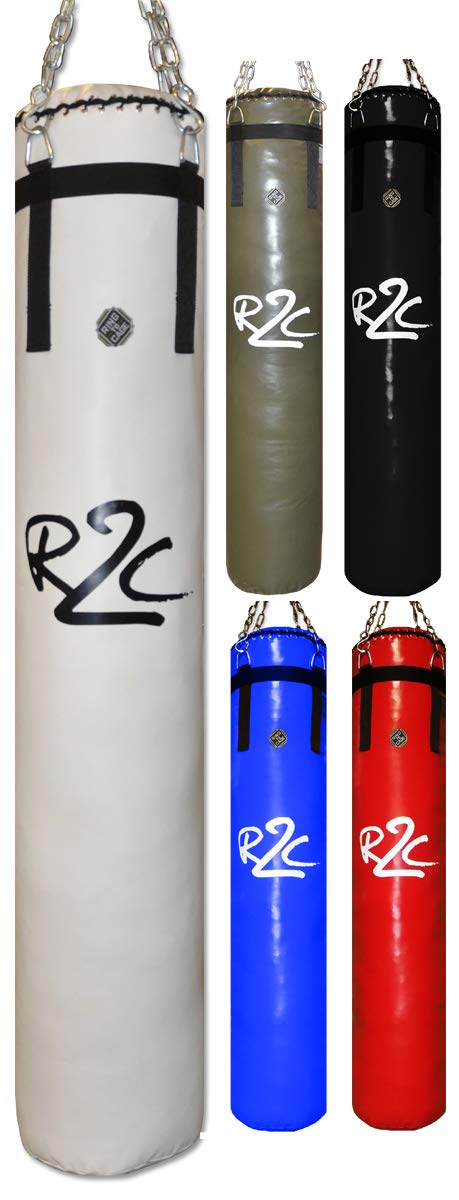 Muay Thai Banana Heavy Bag - Premium Filled Punching Bag for MMA, Kickboxing & Boxing Training | Home Gym & Martial Arts Equipment