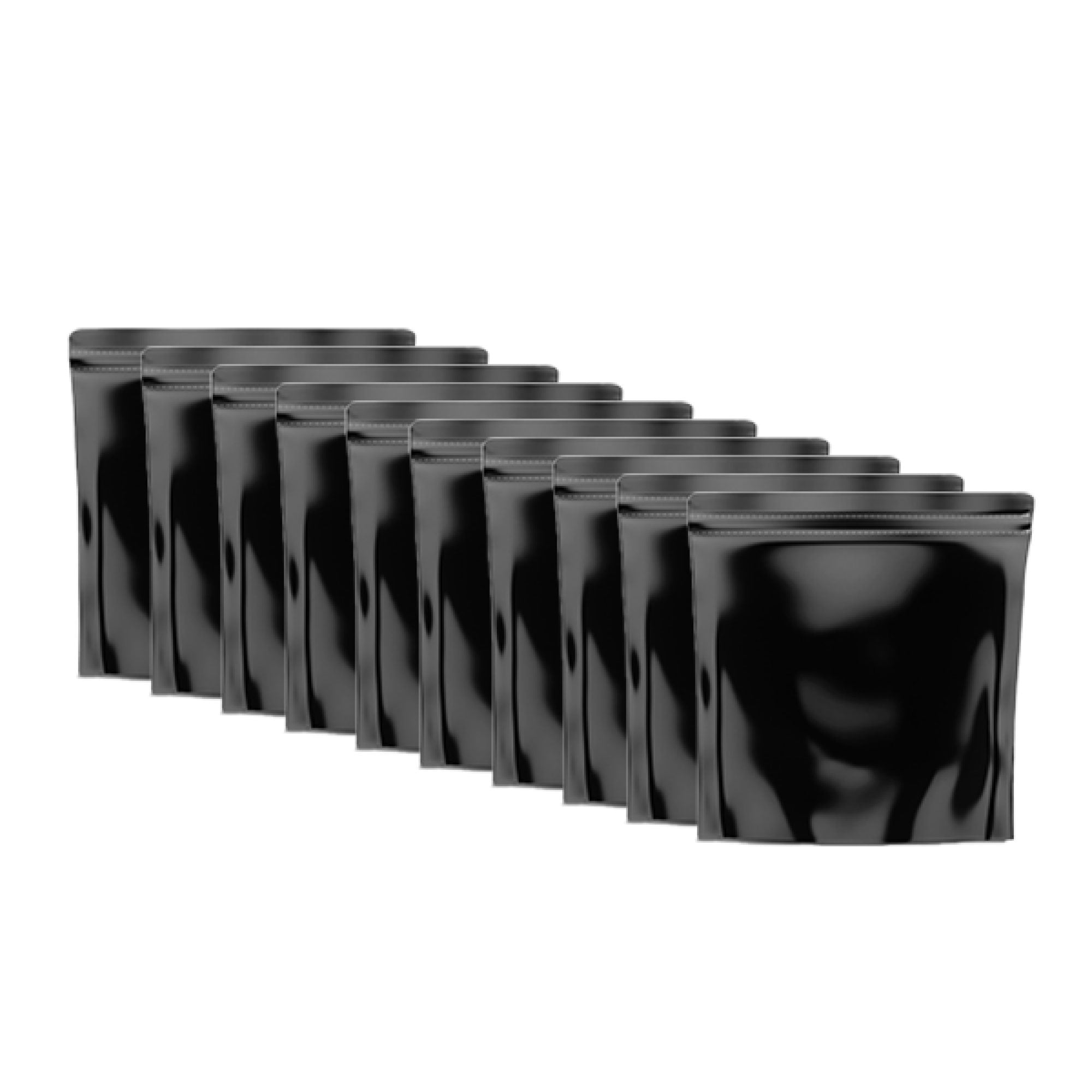 10 Pack 454g Opaque Resealable Grove Bags - 1 LB TerpLoc Herb Fresh Storage Containers for Cannabis, Tea & Coffee Preservation | Airtight Moisture Control for Long-Term Freshness