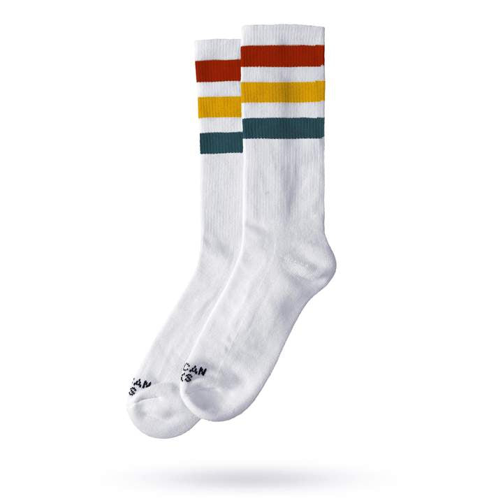Premium American Socks Stifler Mid High Crew Socks - Comfortable Cotton Blend for Men & Women - Perfect for Sports, Hiking & Everyday Wear