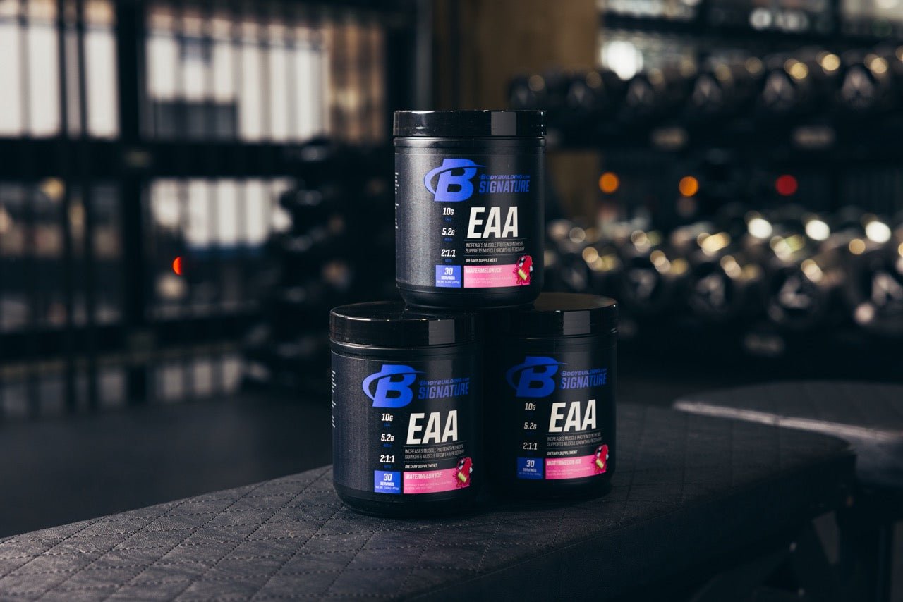 Bodybuilding.com Signature Essential Amino Acids (EAA) Supplement - Pre & Post Workout Recovery for Muscle Growth & Performance Enhancement