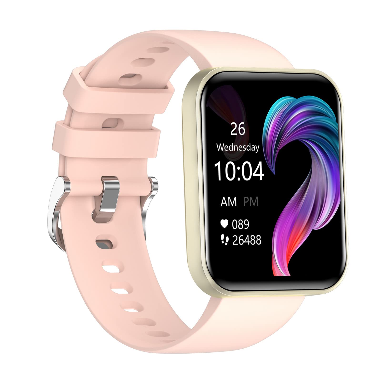 Smart Fitness Watch with Heart Rate Monitor, Sleep Tracking, 1.69