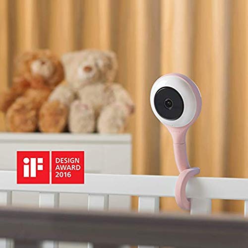 Lollipop Smart Baby Monitor with HD Camera & Audio - 1080p Video Baby Monitor with Crying Detection, Night Vision & 2-Way Talk - Wireless Nursery Camera for Home Security & Baby Safety (Ideal for Newborns & Toddlers)