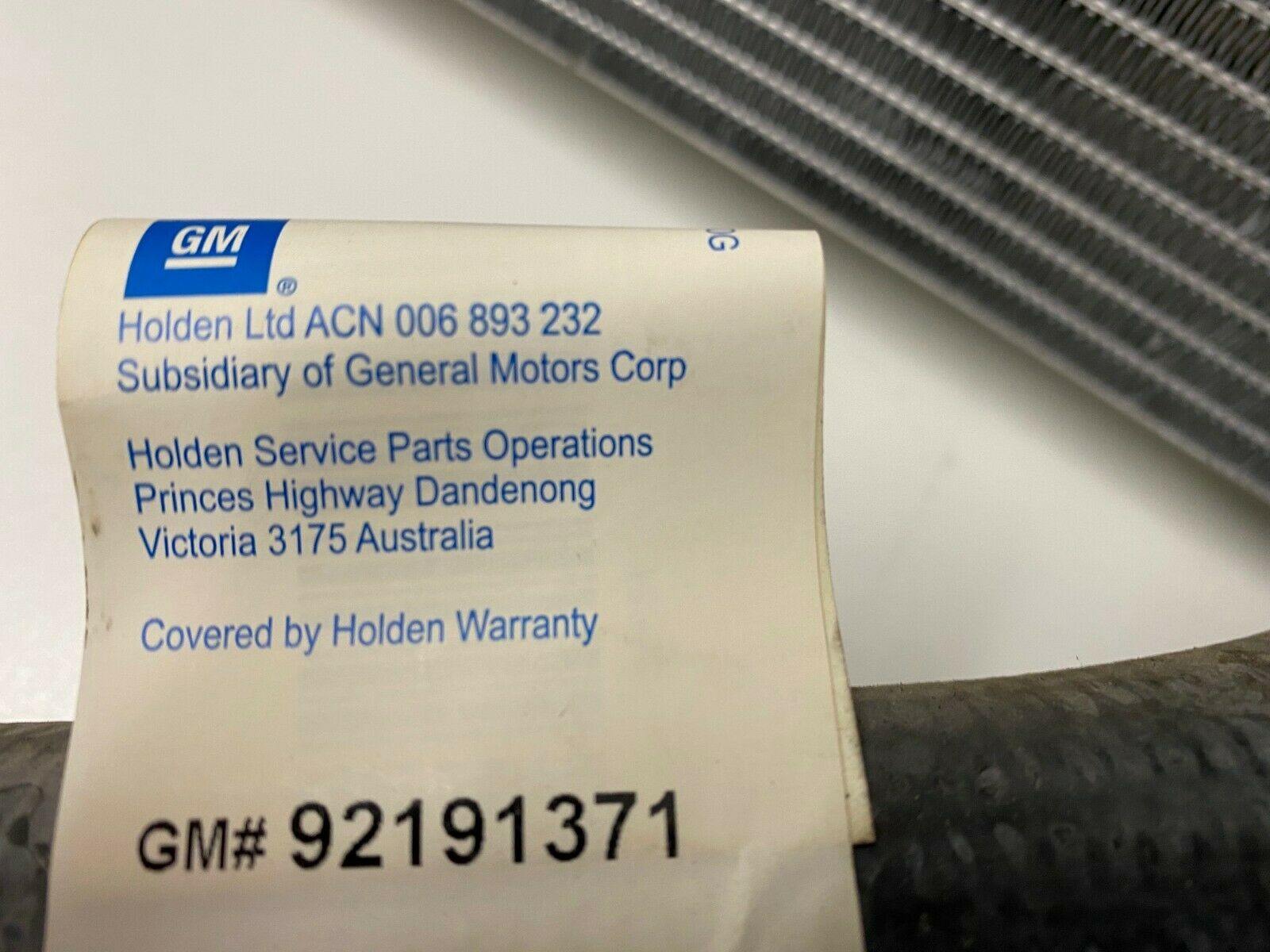 Genuine Holden VZ Commodore & WL Statesman V8 Auto Radiator & Hoses Kit - 5.7L & 6.0L Engine Cooling System Replacement - Perfect for Engine Overheating Repair & Performance Upgrade