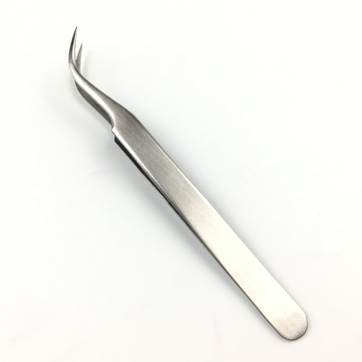 Professional Stainless Steel Tweezers - Precision Tip for Eyebrows, Splinters & Crafts - Perfect for Salon, First Aid & DIY Projects