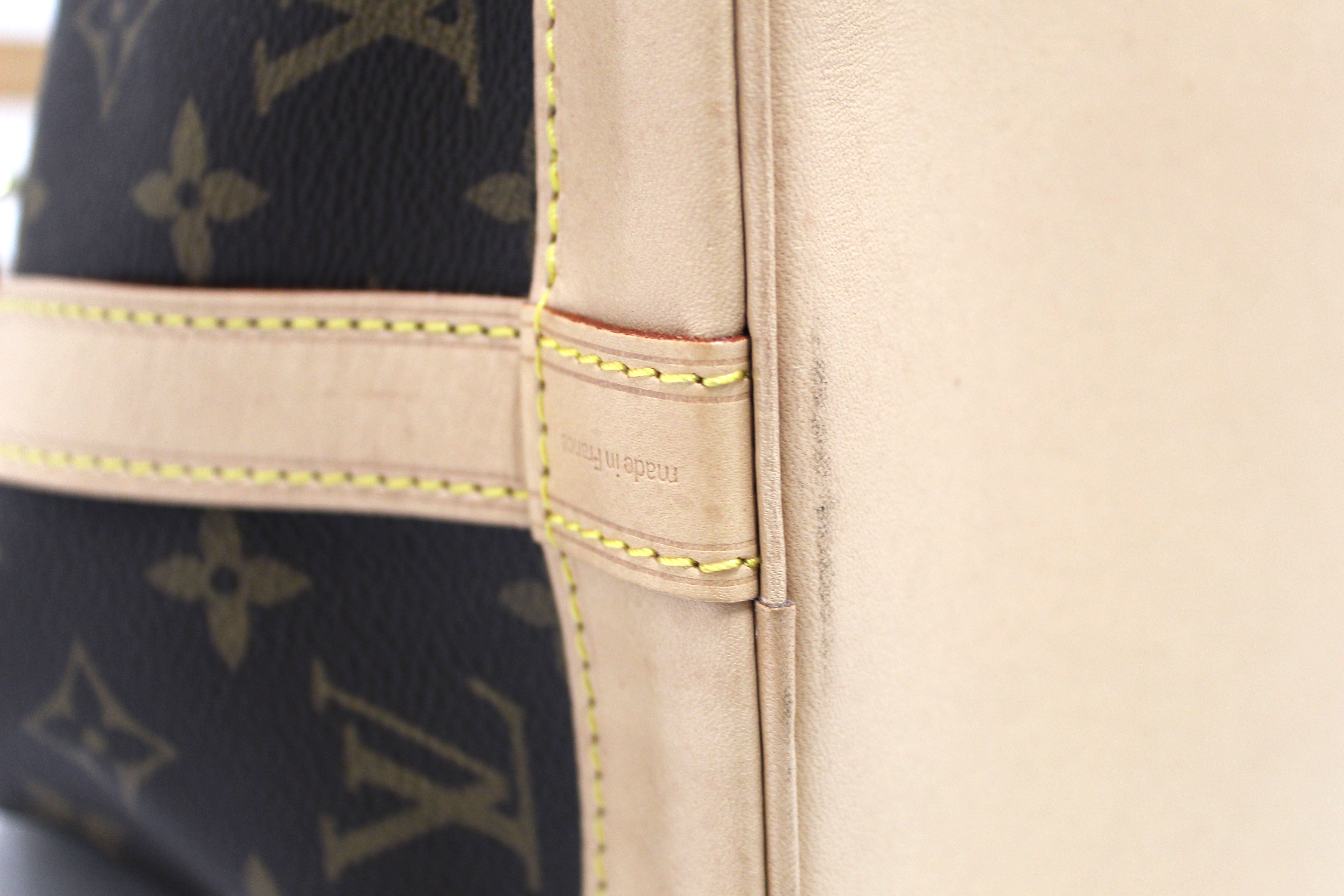 Authentic Louis Vuitton Classic Monogram Petit Noé Bucket Bag - Luxury Handbag for Women, Perfect for Everyday Use, Travel & Special Occasions