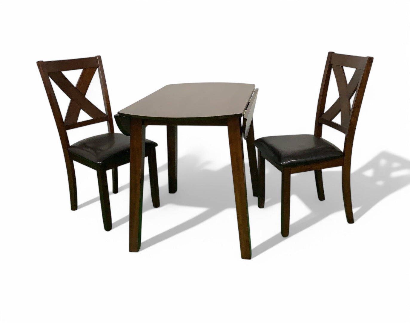 Round Dining Table Set with 4 Chairs - Modern & Elegant Hammis Collection for Kitchen, Dining Room, or Outdoor Entertaining