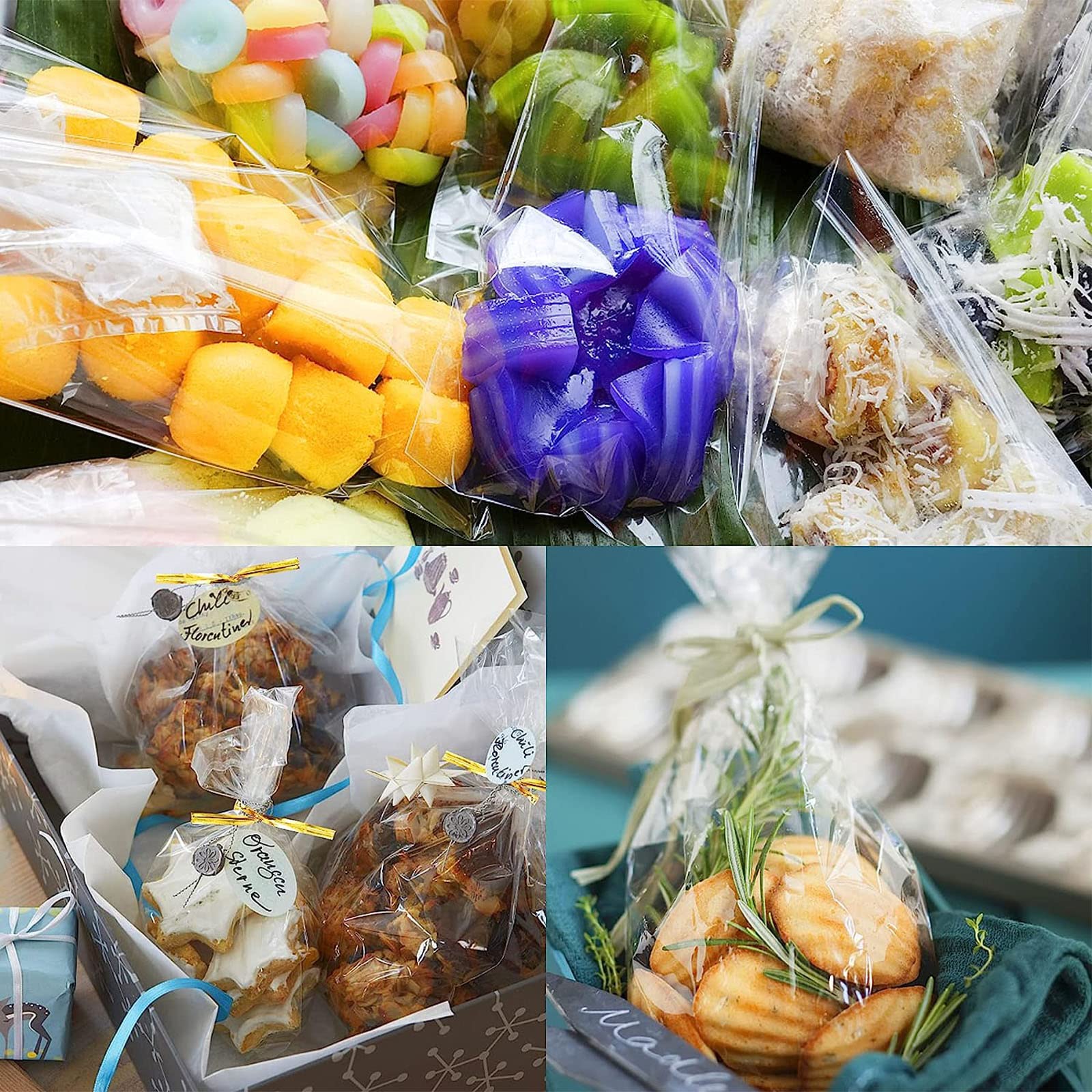Augshy 300-Pack Cake Pop Bags - 3X5