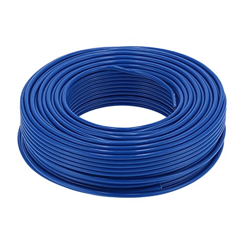 7-Core Electrical Wire Extension - 100M PVC Insulated Stranded Copper Cable BLVV-1x10 AC300V for Hookup, Chain & Rope Fittings - Perfect for Home Wiring, DIY Projects, and Outdoor Electrical Installations