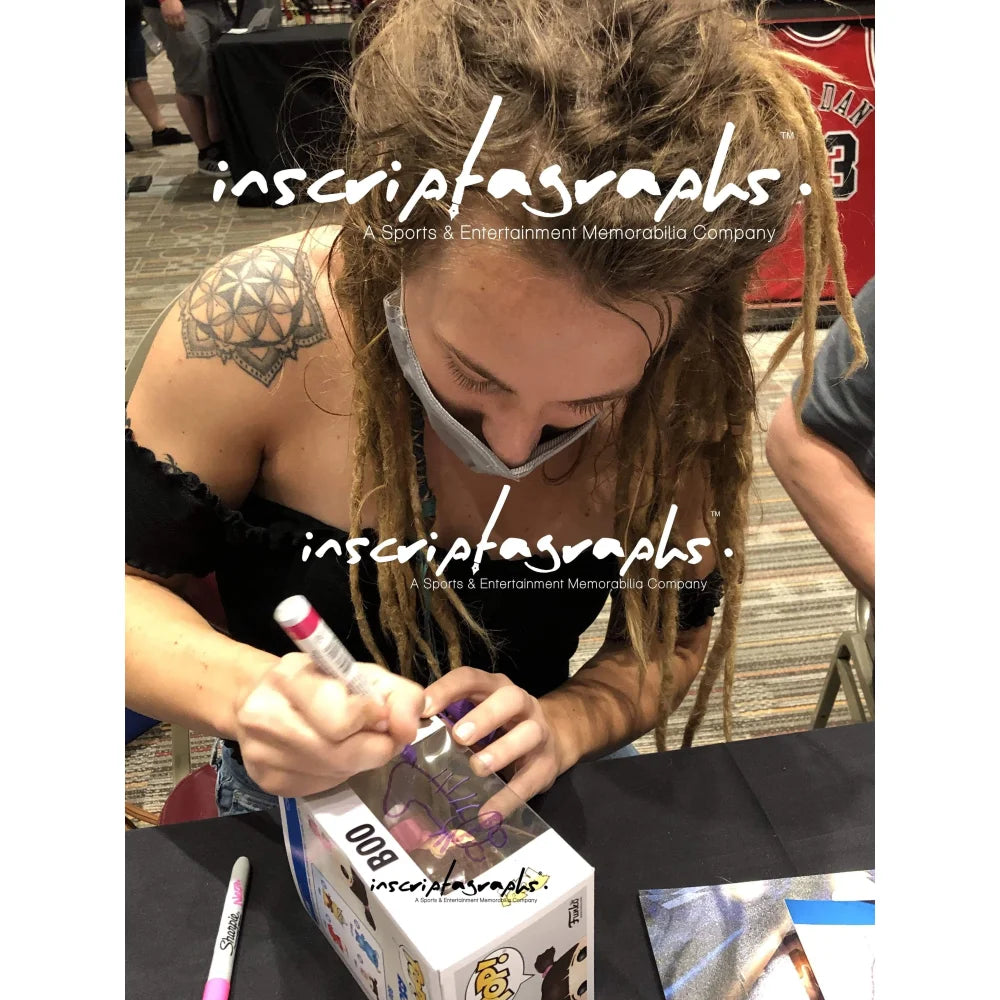 Mary Gibbs Signed Randall Sketch Boo Monsters Inc. Funko Pop with JSA COA Autograph - Rare Collectible for Disney Pixar Fans, Perfect for Display & Gifting