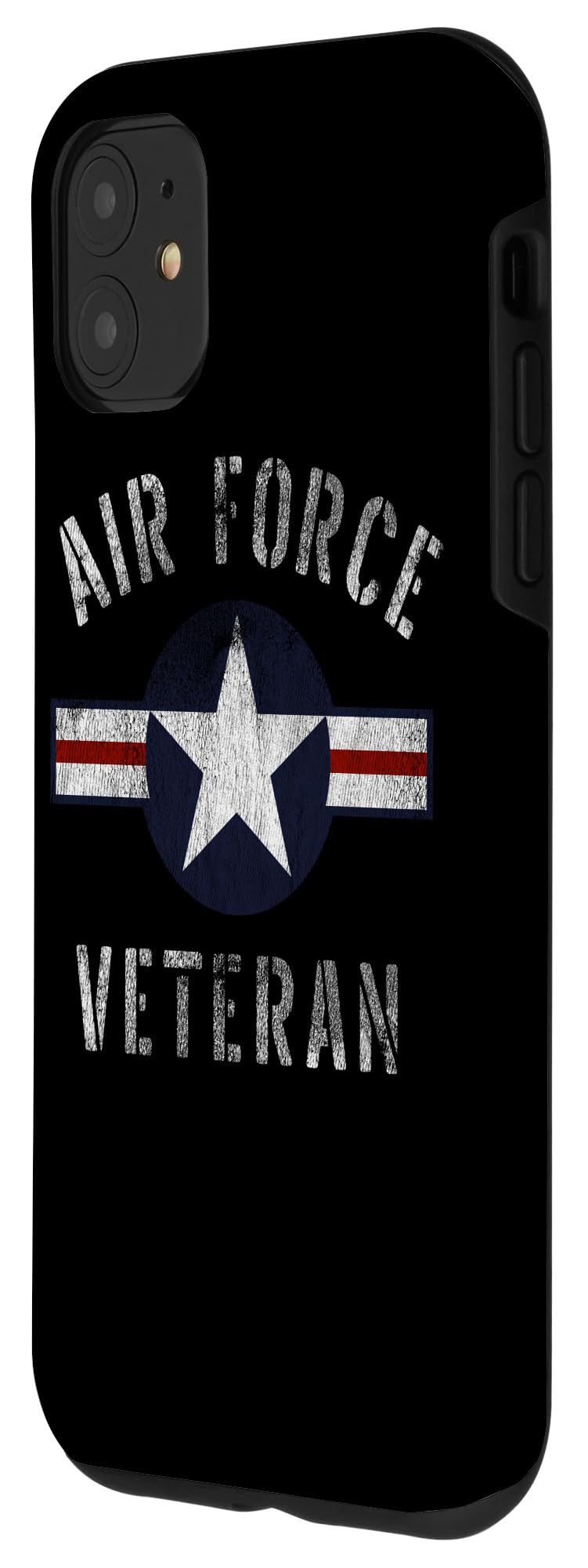 iPhone 11 Case - Patriotic USAF Military Veteran Design - Durable Protective Cover for Retired Air Force Personnel - Perfect for Daily Use & Military Appreciation Gifts