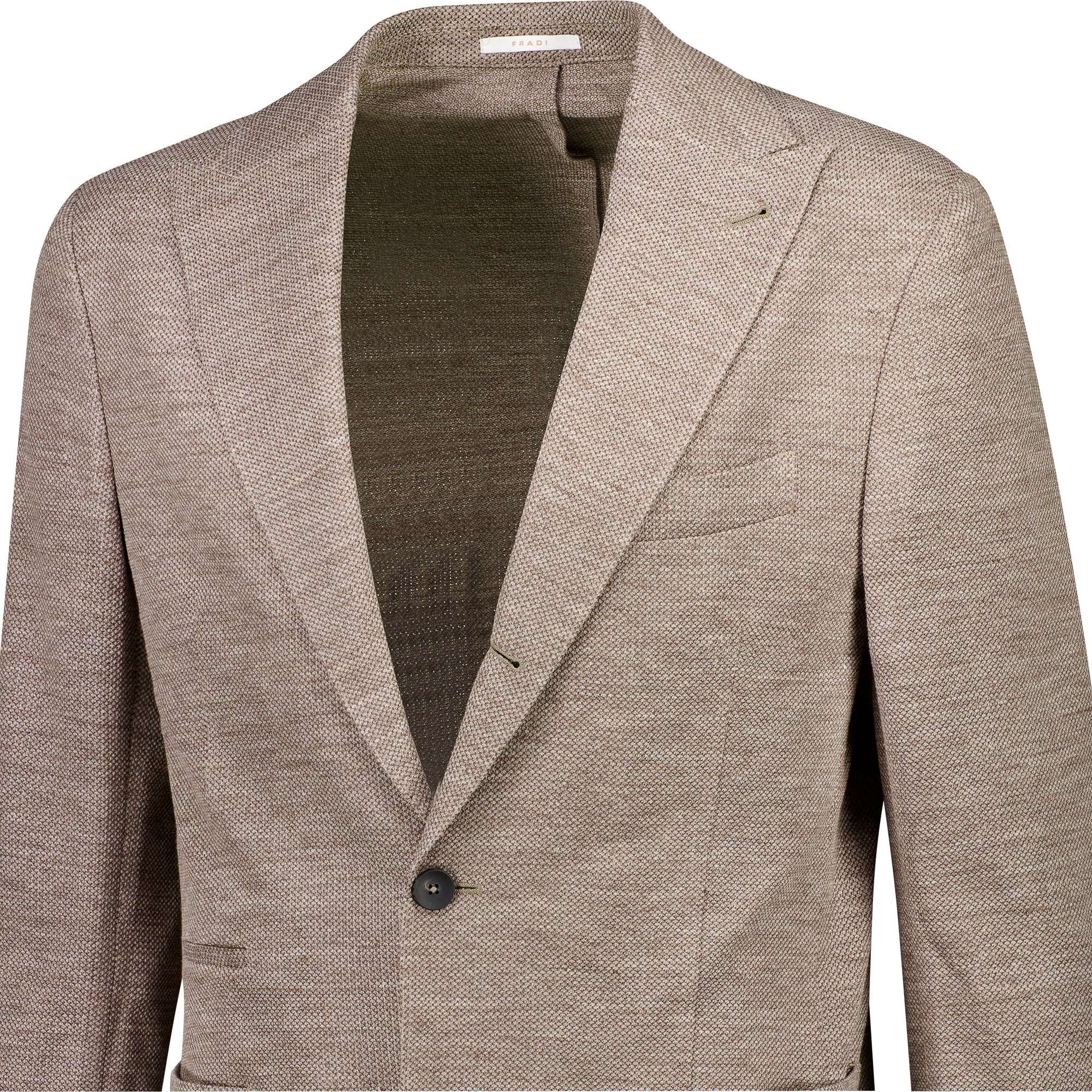 FRADI Men's Linen Cotton Blend Lightweight Sports Jacket - Breathable Casual YUTA Style for Outdoor Activities & Travel