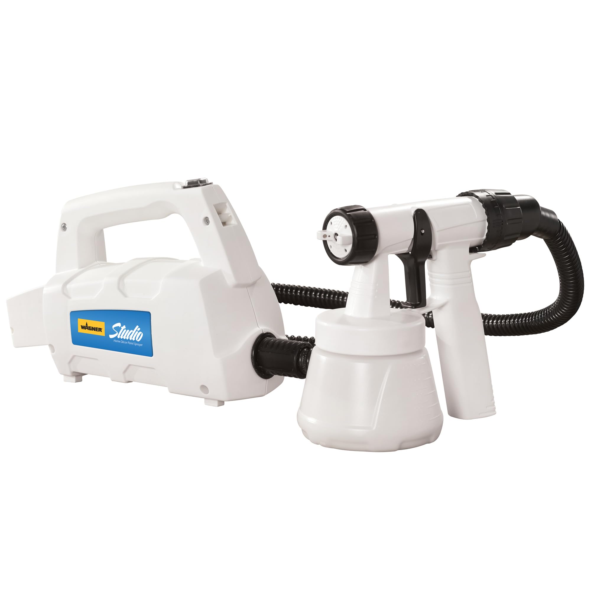 Wagner Spraytech 0529033 HVLP Paint Sprayer for Home Décor - Chalk, Milk & Latex Paint Spray Gun with Control Nozzle - Perfect for DIY Projects, Furniture Painting & Wall Finishing - White Finish Sprayer for Studio & Home Improvement