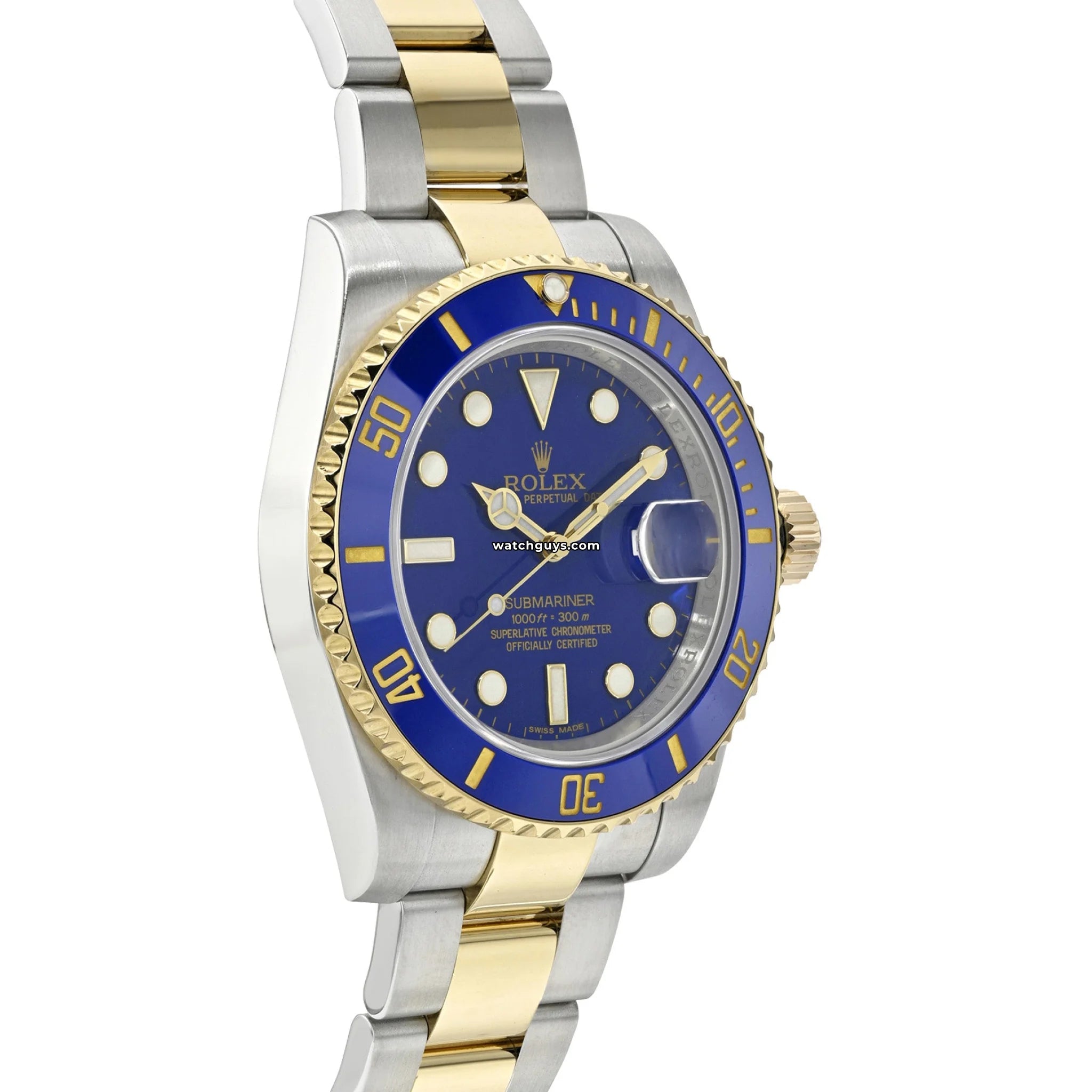 Rolex Submariner 116613LB Blue Ceramic Men's Luxury Dive Watch - Perfect for Diving, Swimming & Formal Occasions
