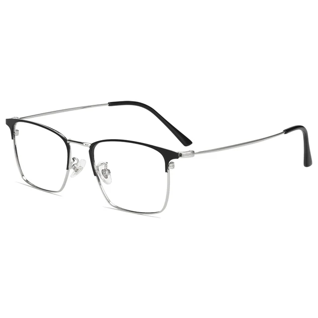 Blue Light Blocking Progressive Reading Glasses - Anti Glare Multifocal Lenses for Computer, Reading & Office Work - Reduce Eye Strain & Fatigue