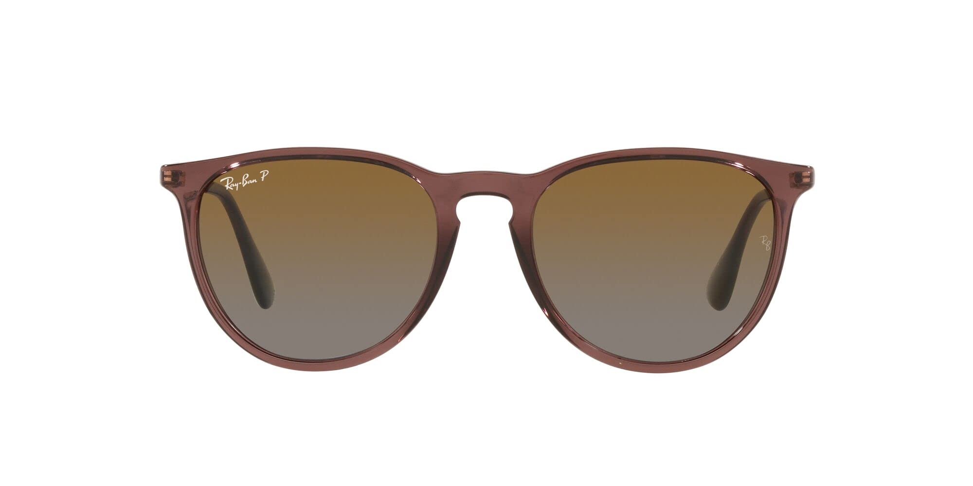 Ray-Ban Rb4171 Erika Round Polarized Sunglasses for Women - Classic UV Protection Fashion Shades for Driving, Beach & Outdoor Activities