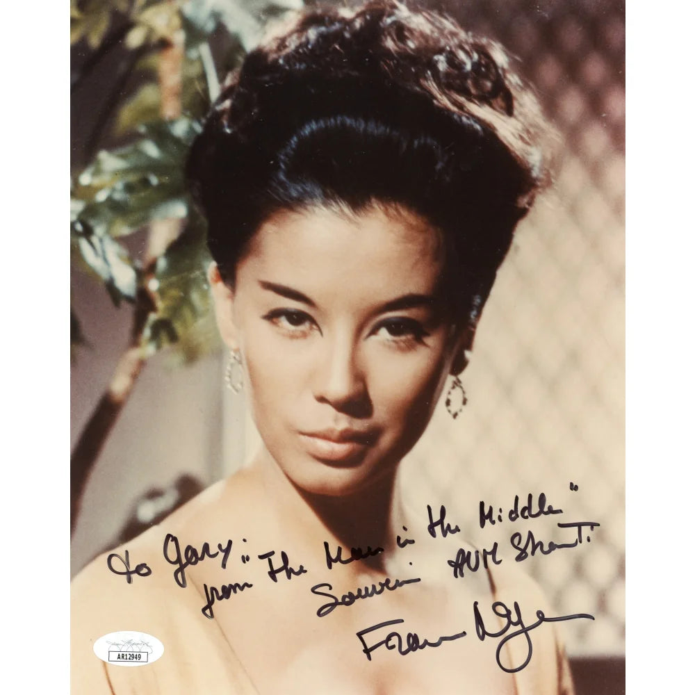 France Nuyen Autographed 8x10 Photo - JSA Certified COA - South Pacific Actress Signed Memorabilia - Perfect for Movie Collectors, Theater Fans & Vintage Hollywood Decor
