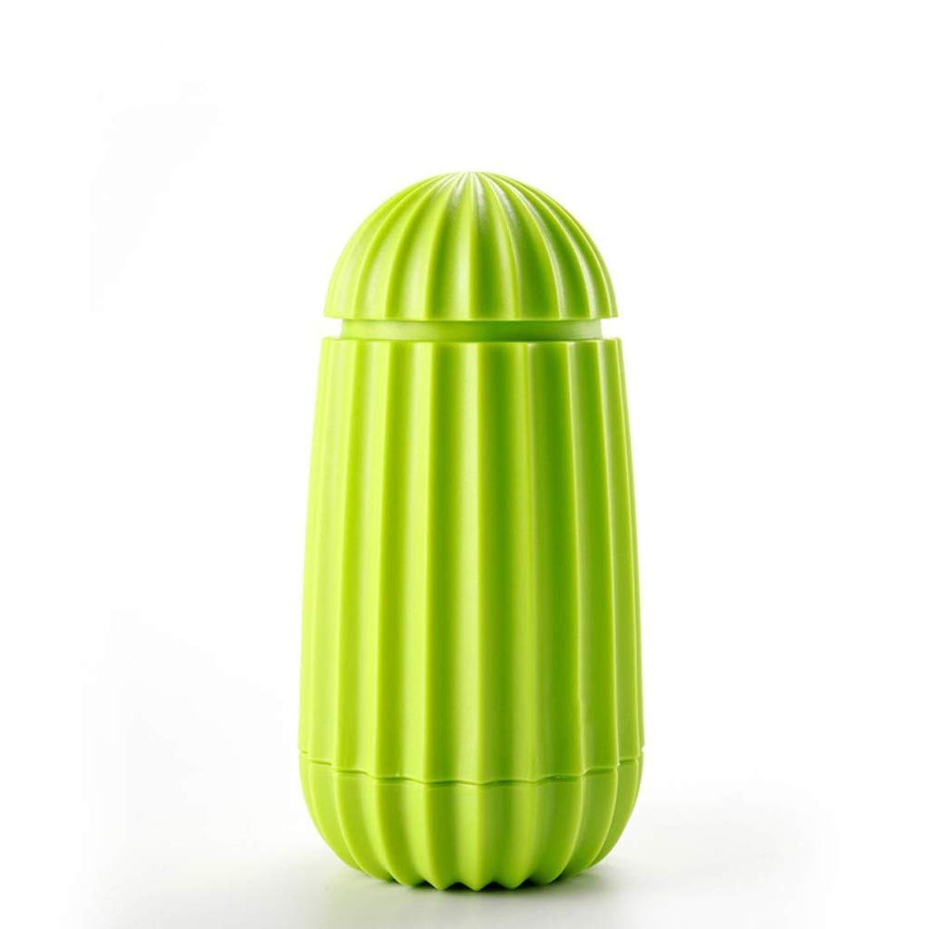 Portable Retractable Toothpick Holder - Cactus-Shaped Toothpick Dispenser with Non-Slip Ripple Base (Color C) | Compact & Hygienic for Travel, Office, and Home Use