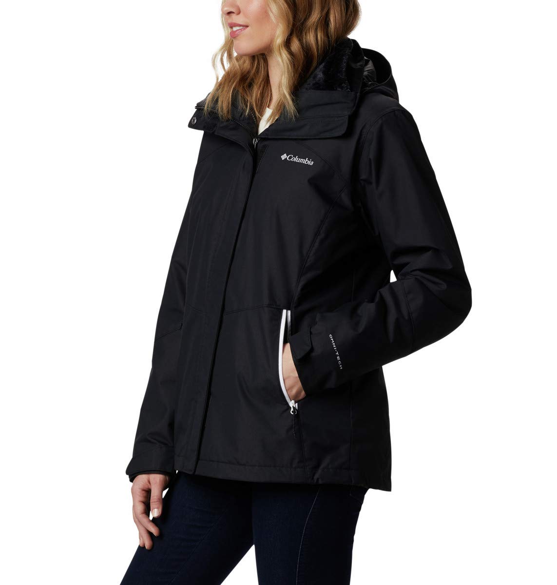 Columbia Women's Bugaboo II Fleece Interchange Jacket - Lightweight Water-Resistant Winter Coat for Hiking, Camping & Outdoor Activities