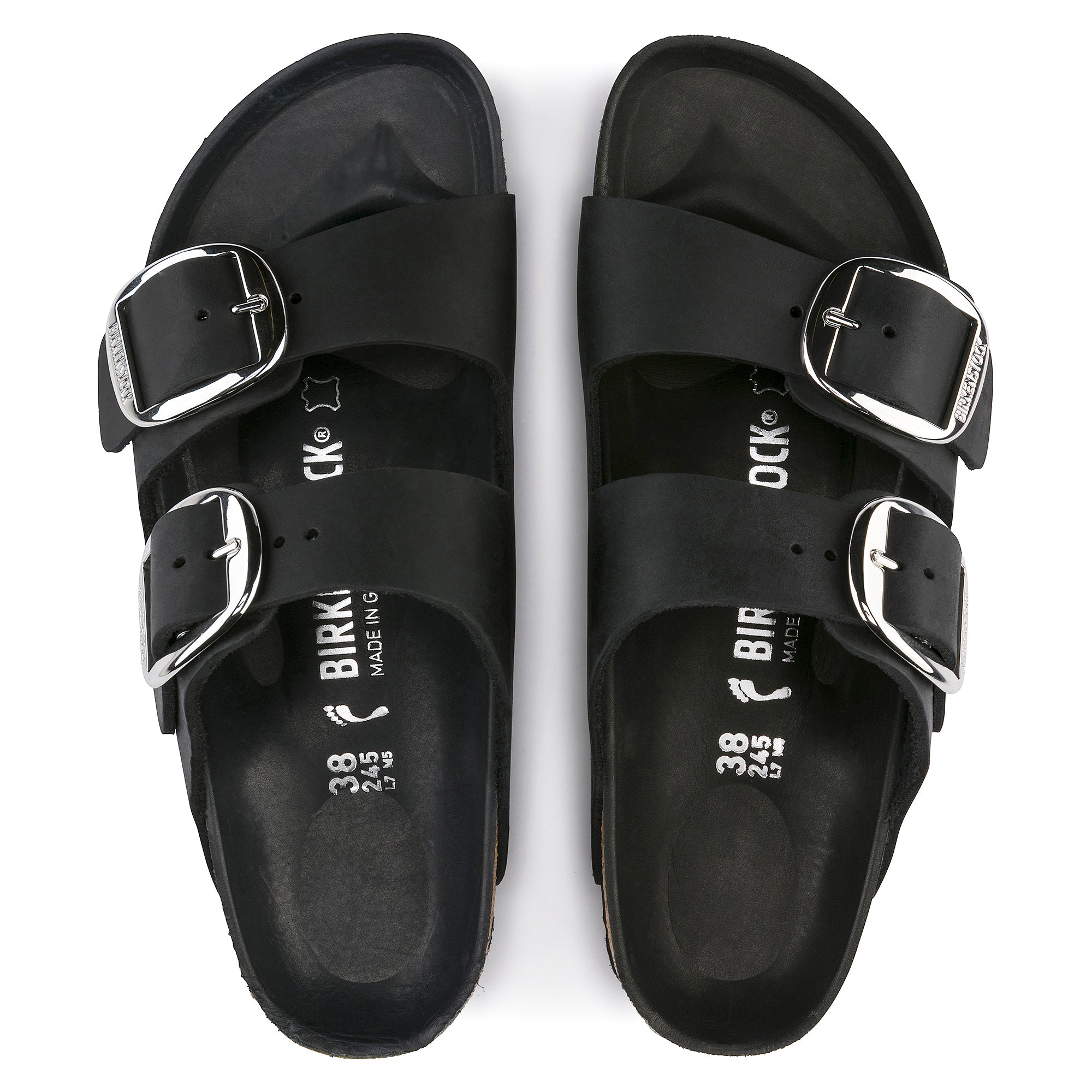 BIRKENSTOCK Arizona Big Buckle Sandals - Soft Footbed Leather Comfort Shoes for Women & Men | Perfect for Casual Wear, Walking & Outdoor Activities