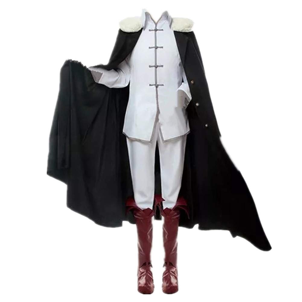 Stray Dogs Anime Fyodor Dostoevsky Cosplay Costume Set - Full Outfit for Conventions, Halloween & Anime Events