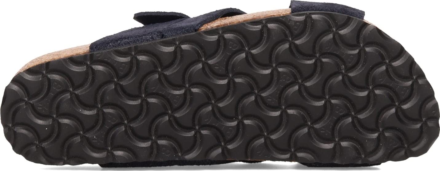 Birkenstock Men's Lugano Soft Footbed Sandals in Tobacco Oil Leather - Comfortable Casual & Outdoor Walking Shoes for Men